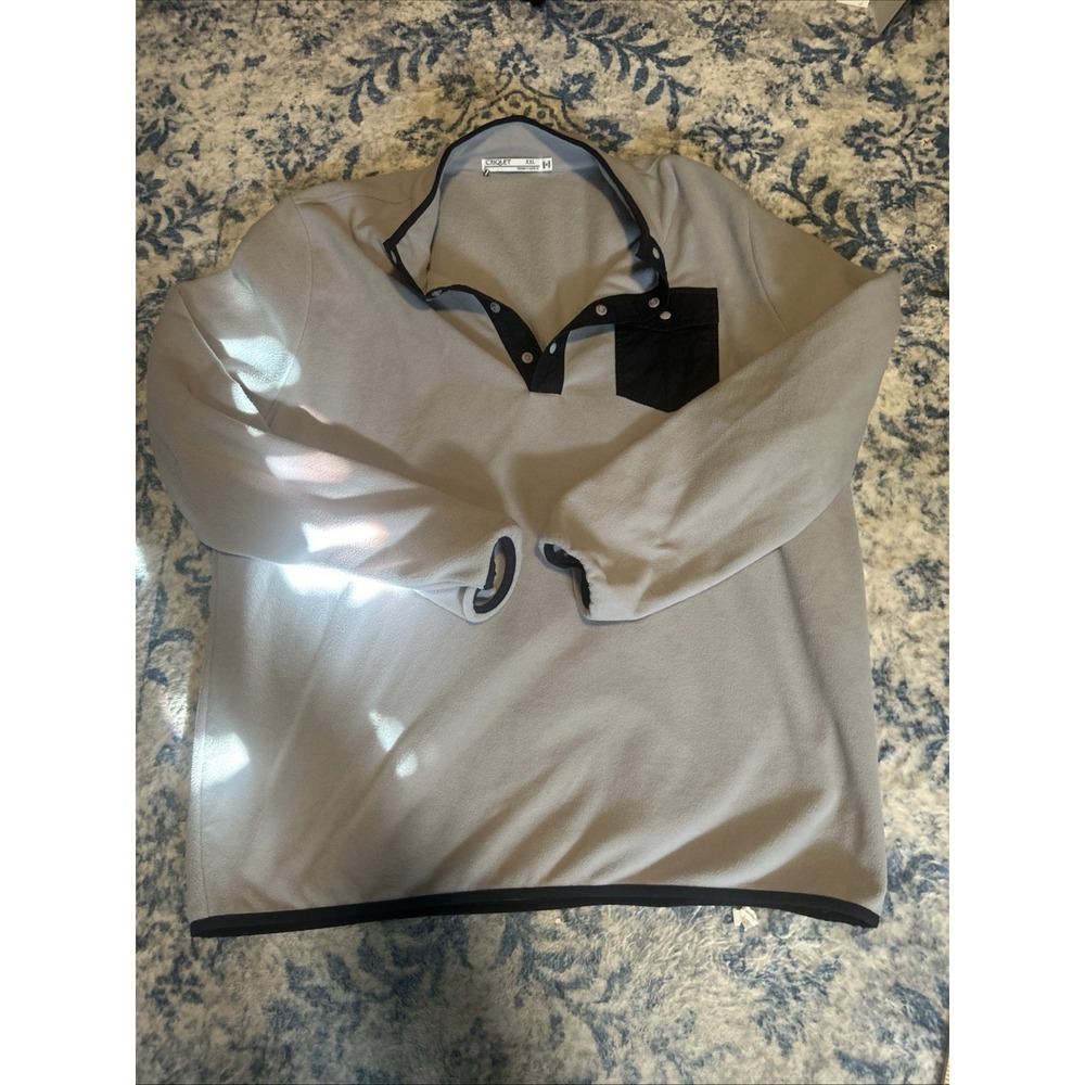 Criquet Quarter Zip Pullover Size XXL Golf Casual Attire Lightweight